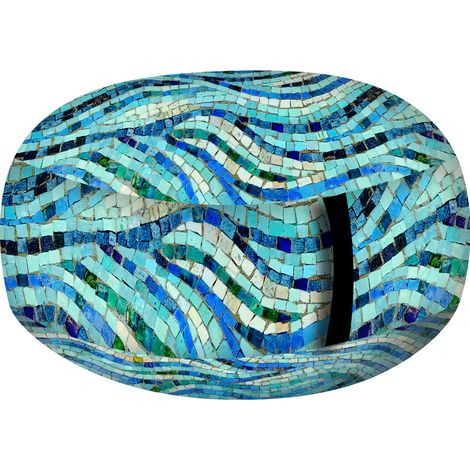 Cuscino Relax Mosaico in Cordura 60x20 cm (1/2)