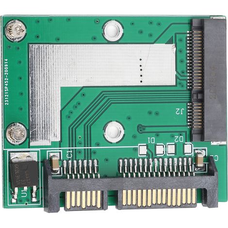 Adaptateur Mini PCI-E vers SATA 3.0 pour SSD 2,5" demi-hauteur - Carte de conversion (1/5)