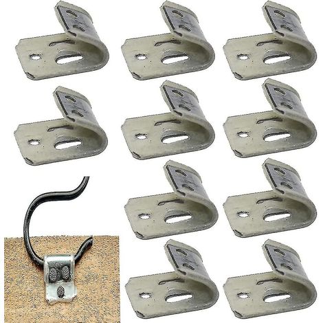 Clips de ressort pour meubles, clips de ressort pour rembourrage, clips de ressort pour réparation de ressorts de chaises et de canapés, 20 pièces Lea (1/5)