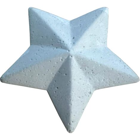 Dekostern aus Beton - Stilvolle Weihnachtsdekoration (1/4)