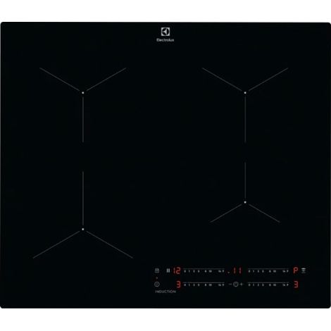 Electrolux LIL61443C Serie 300 Piano cottura a induzione 60 cm 4 zone Hob2Hood vetroceramica colore Nero (1/10)
