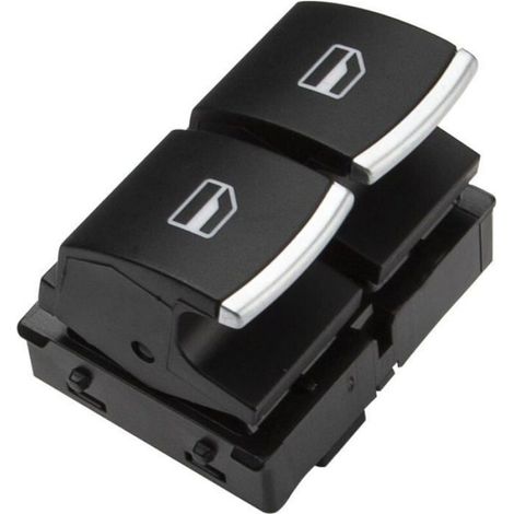 Interrupteur Leve-Vitre Électrique - Compatible VW Eos Caddy III Golf Jetta Polo MK5 MK6 GTI - Référence OE 5K3959857 - 1 Pièce (1/4)