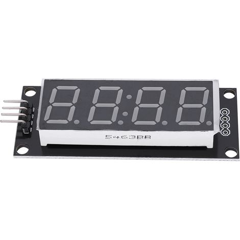 LED-Anzeigeröhrenmodul, 4-stellig, 7-Segment, für 2-polige digitale I/O-Anschlusskomponenten (1/5)