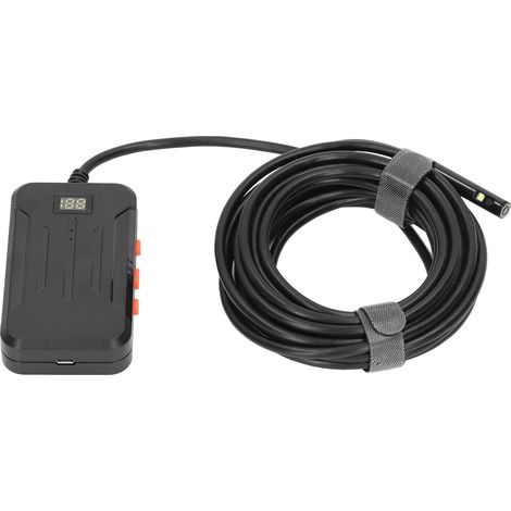 Endoscope industriel avec fonction d'écran partagé double objectif 1080p sans fil WiFi, caméra d'inspection étanche (1/5)