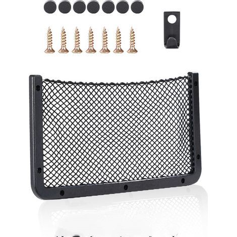 CCYKXA Car Storage Net Car Storage Net Seat Back Pocket Car Storage Pocket Car Storage Net Camping Car Storage Nylon 4221cm (1/5)