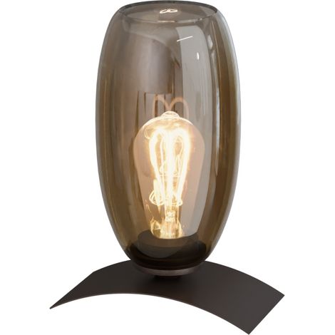Lampe de table Olive Verre de 12,5 cm Ø - cacao - 4430-15-02-12 (1/2)