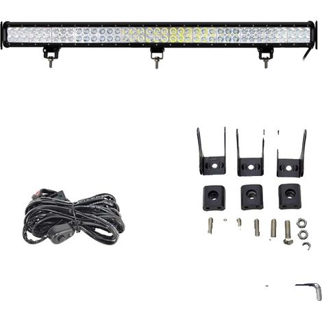 Barre lumineuse LED, étanche, ajustement universel, version combo et filaire de 36 pouces (1/2)