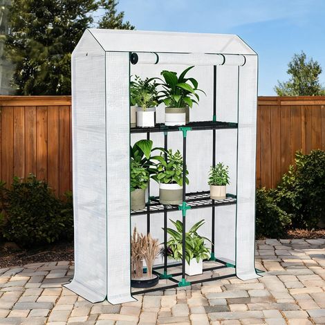 Serre de jardin en acier plastique 100 x 40 x 150 cm (1/5)