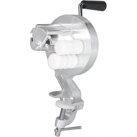 Machine à pâtes manuelle en alliage d'aluminium, presse à nouilles à manivelle pour la fabrication de nouilles et de fettuccine, 27 x 11 cm (1/5)