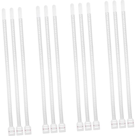 Veemoon 12pièces Ruban De Mesure Pour Garçon Fille De Mètres Outil De Mesure Pour Tour De Tête Corps Règle Précise Et Réutilisable (1/5)