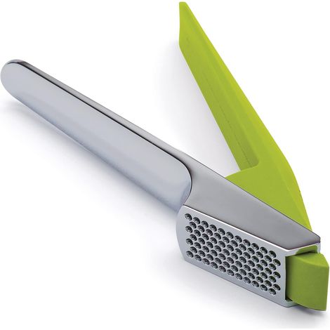 Prensa de ajo CleanForce de Joseph Joseph – Diseño ergonómico, fácil de usar y limpiar, ideal para triturar ajo sin esfuerzo – Accesorio de cocina eficiente