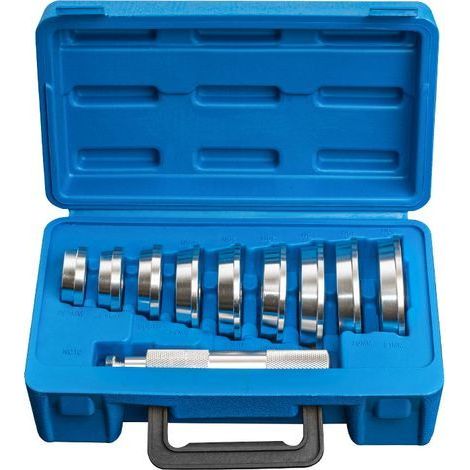 10 pièces Extracteur de roulements de voiture presse hydraulique outils mécaniques de voiture pour presser et presser les roulements 39.5 81mm outil mecanicien (1/5)