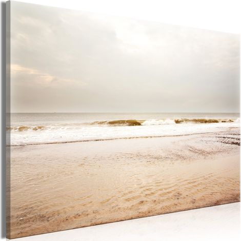 Tableau Mer Après Tempête (1 Partie) Large - 120 x 80 cm (1/4)