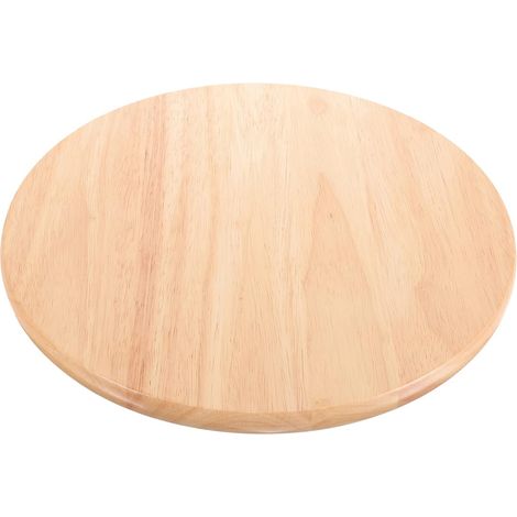 Housse De Remplacement pour Tabouret Rond Assise Bois Tabouret De Bar Siège De 35.00 X 35.00 X 2.00 Cm Surface Lisse Facile À Nettoyer pour Cuisine Et Maison (1/5)