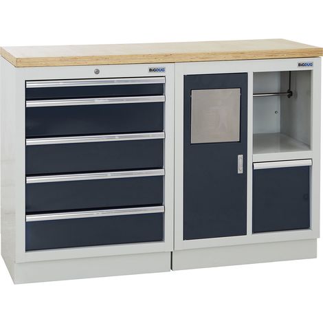 FRANKEL kaiserkraft, Armoire modulaire, 5 tiroirs, 1 armoire