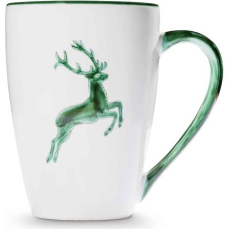 Gmundner Keramik Tasse à déjeuner Supermax 0.5 litre Cerf vert (1/2)