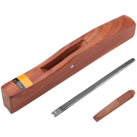 Rabot à Main en Palissandre pour Travail du Bois, Kit de Rabotage et Rainurage pour Menuiserie et Meubles DIY