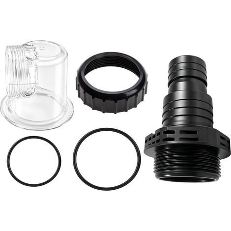 Couvercle de Préfiltre Transparent pour Pompe de Circulation de Piscine  Pièce de Rechange avec Joints Toriques Compatible avec SPS25, SPS50, SPS75, SPS100 et SPS100-1 (C) (1/5)