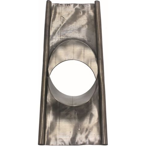 Tuile de toiture inclinée pour extension de façade, en acier inoxydable, 160/225, 35-45 degrés