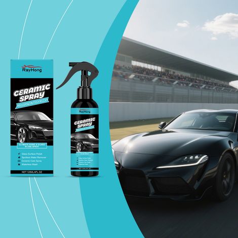 Keramikversiegelungsspray für Fahrzeuge – Spiegelreinigung & Fleckenentfernung, schonendes Pflege- und Versiegelungsspray – 120 ml -- BIEMMEDUE (1/5)