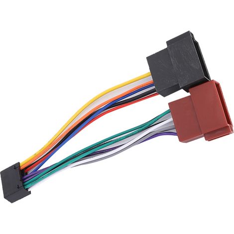 16-poliger ISO-Bus-Buchsenstecker-Adapter passend für Kenwood NC (1/5)