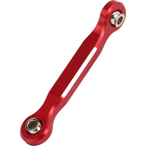 Biellette de direction en alliage d'aluminium, pièce de rechange pour voiture RC Traxxas 1/5 (rouge) (1/5)