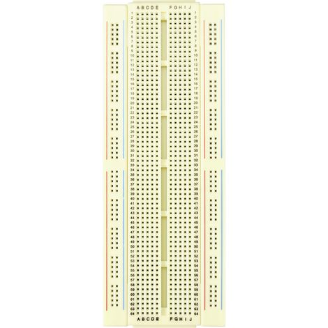 TRU COMPONENTS Steckplatine verschiebbar Polzahl Gesamt 840 (L x B x H) 172.7 x 64.5 x 8.5 mm 1 St (1/3)