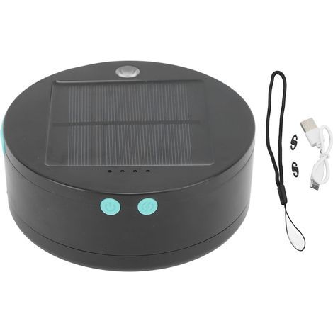 18 ft (5.5 m) Solar String Lights with Built-in 2000 mAh Battery, Waterproof, USB & Mobile Charging (1/5)