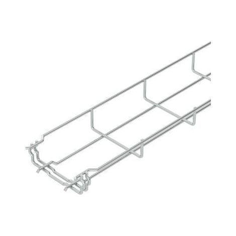 OBO Bettermann Gitterrinne GRM 35x100x3000 Stahl galvanisch verzinkt, 3 Meter, 6000062