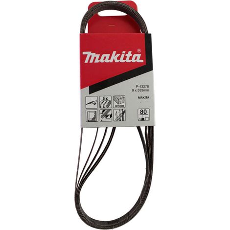 Makita  P-43278 Schleifband-Set    (L x B x H) 230 x 75 x 9 mm 5 St.