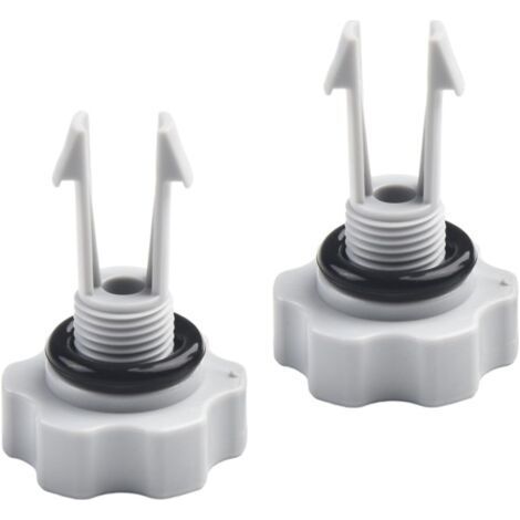 Pièces de Rechange de Pompe de Filtre de Piscine 10460 Vannes de libération d'air avec Joints toriques pour Pompe de Filtre pour Intex (2PCS) (1/5)
