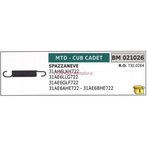 Ressort de traction pour souffleuse 31AH6LKH722 021026