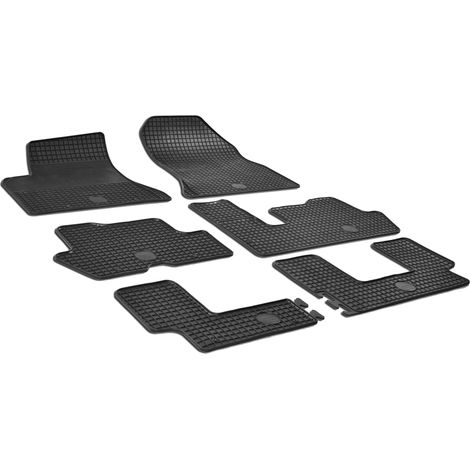 Tapis en caoutchouc DirtGuard pour Citroen C4 Picasso/Grand Picasso I 10/2006-12/2015, Picasso/Grand Picasso II 2013-auj. (1/5)