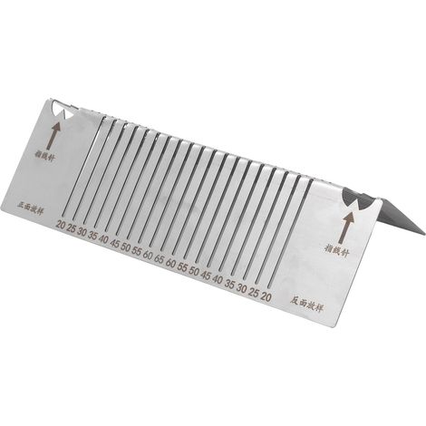 Instrumento de marcado de 90° para tuberías y arcos - Regla auxiliar para corte y soldadura de acero inoxidable (1/5)