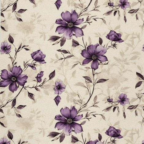 Tela decorativa para exteriores Oxford - Motivo floral I DX5476 (1/5)