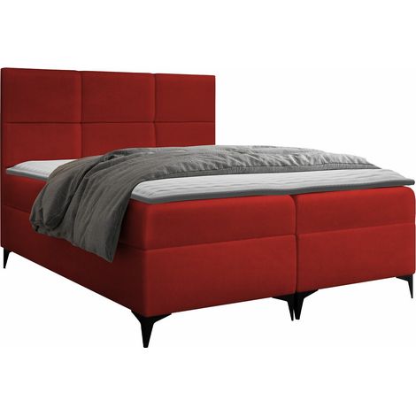 Lit boxspring Mare, Manila 28, Double, Continental, 180x200, Tissu, Disponible, 184x208x115cm (1/5)