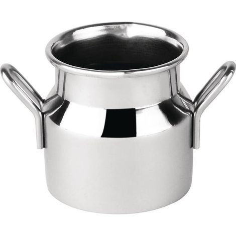 Mini bidon à lait inox petite taille - Ref CL203 - Olympia