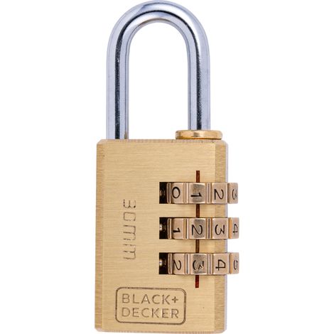 BLACK+DECKER Cadenas Jaune H7.3xl3xL1.6cm (1/3)