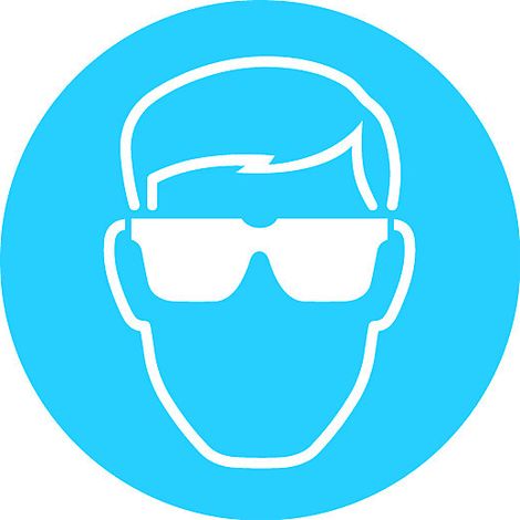 FRANKEL kaiserkraft, Pictogrammes en PVC, lunettes de sécurité