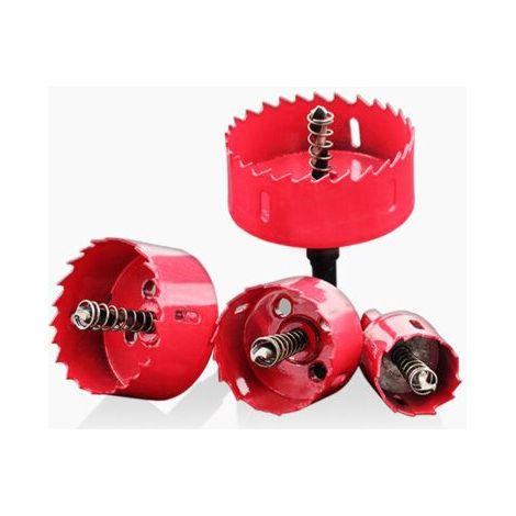 Scie Cloche 80mm M42 Avec Hexagonale Adaptateur Pour Fer Aluminium, Cloison Sèche, Tuyau, Plastique métaux 1pcs