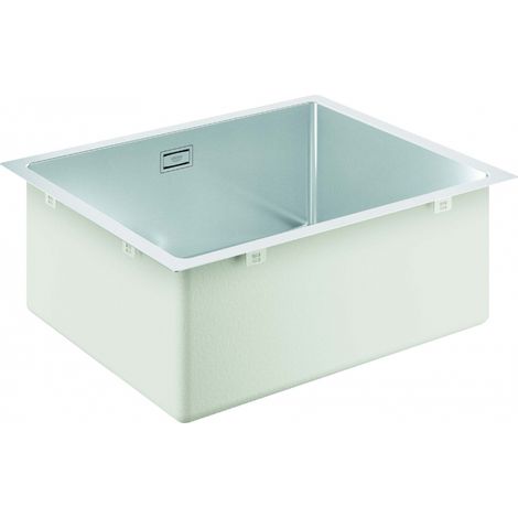 Évier K700u 60-S 54.4/44.4 1.0 54x44cm, 1 Vasque, Chaud Sunset Brossé