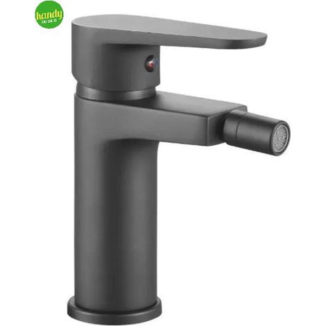Monocomando Bidet Ambra Bathroom Pink 2.0 Nero Satinato
