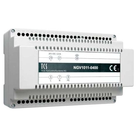 TCS NGV1011-0400 NVG03 GLEICHSPANNUNGSNETZGERÄT 26 V 2,5A TCS TÜR CONTROL