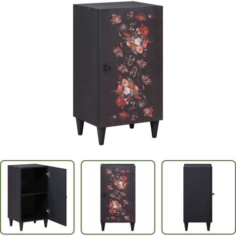 vidaXL Rangement salon -  Armoires de rangement avec porte Multicolore 40 x 33,5 x 75 cm (1/5)
