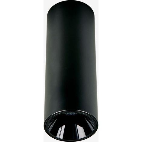Aplique de techo LED de superficie redondo Ø5,7 cm en aluminio Luisiana SKLUM