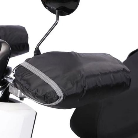 Manchons de guidon moto coupe-vent imperméables, modèle universel, housses chauffantes scooter hiver