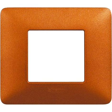 Bticino Matix Abdeckrahmen 2 Module Farbe rote Erde AM4802TRT