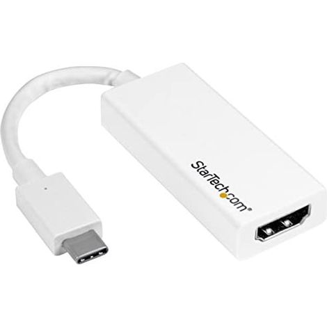 StarTech.com Adattatore da USB-C a HDMI - 4K 60Hz -- White (1/5)