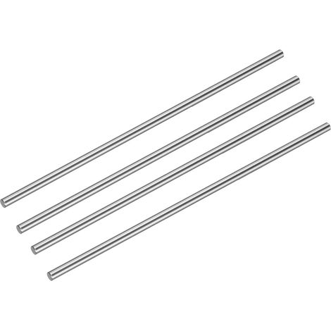 4 Pcs Tiges De Guidage Linéaire 8mm x 300mm 0.315" x 11.8" (1/5)