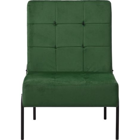 Maison Exclusive - Poltrona Relax 65x79x87 cm Verde Scuro in Velluto